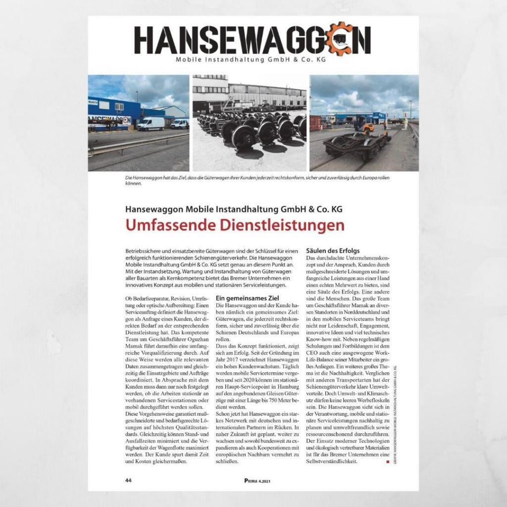 Hansewaggon Presse
